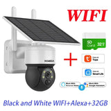Tuya 3MP Solar Camera Outdoor WiFi Alexa 4G LTE SIM Light