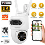 Fuers 8MP Outdoor IP Camera - Auto - Tracking and Tuya Smart Life Compatible - stepyours.com