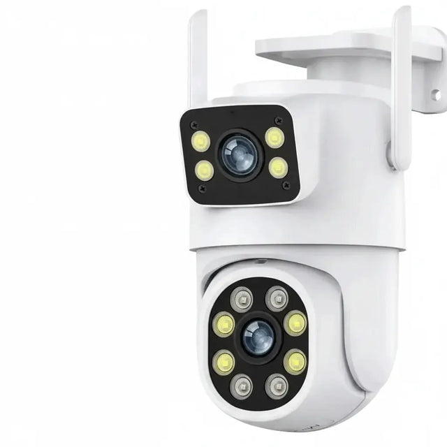 Sherway 4K 8MP Tuya Dual - Lens Outdoor PTZ Camera - AI Tracking and Smart Home - stepyours.com