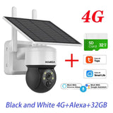 Tuya 3MP Solar Camera Outdoor WiFi Alexa 4G LTE SIM Light