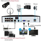4K 8MP Outdoor Security IP Turret Camera PoE Onvif With Human Detection - stepyours.com