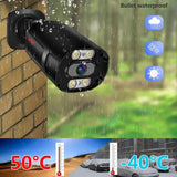 4K 8MP Outdoor Security IP Turret Camera PoE Onvif With Human Detection - stepyours.com