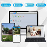 8MP POE NVR Smart Security Camera System AI Face Recognition