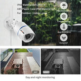 4MP Outdoor WiFi Bullet IP Camera - Weatherproof 1080P Security Hooks - stepyours.com