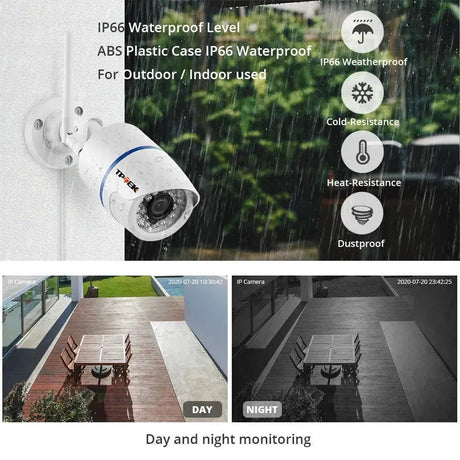 4MP Wireless Outdoor Security Camera With Night Vision