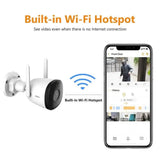 IMOU Outdoor Bullet 2C 5MP WiFi Camera Weatherproof AI Human Detection - stepyours.com