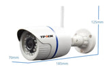 4MP Outdoor WiFi Bullet IP Camera - Weatherproof 1080P Security Hooks - stepyours.com