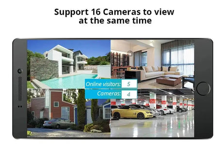 Fuers 8MP Outdoor IP Camera - Auto - Tracking and Tuya Smart Life Compatible - stepyours.com