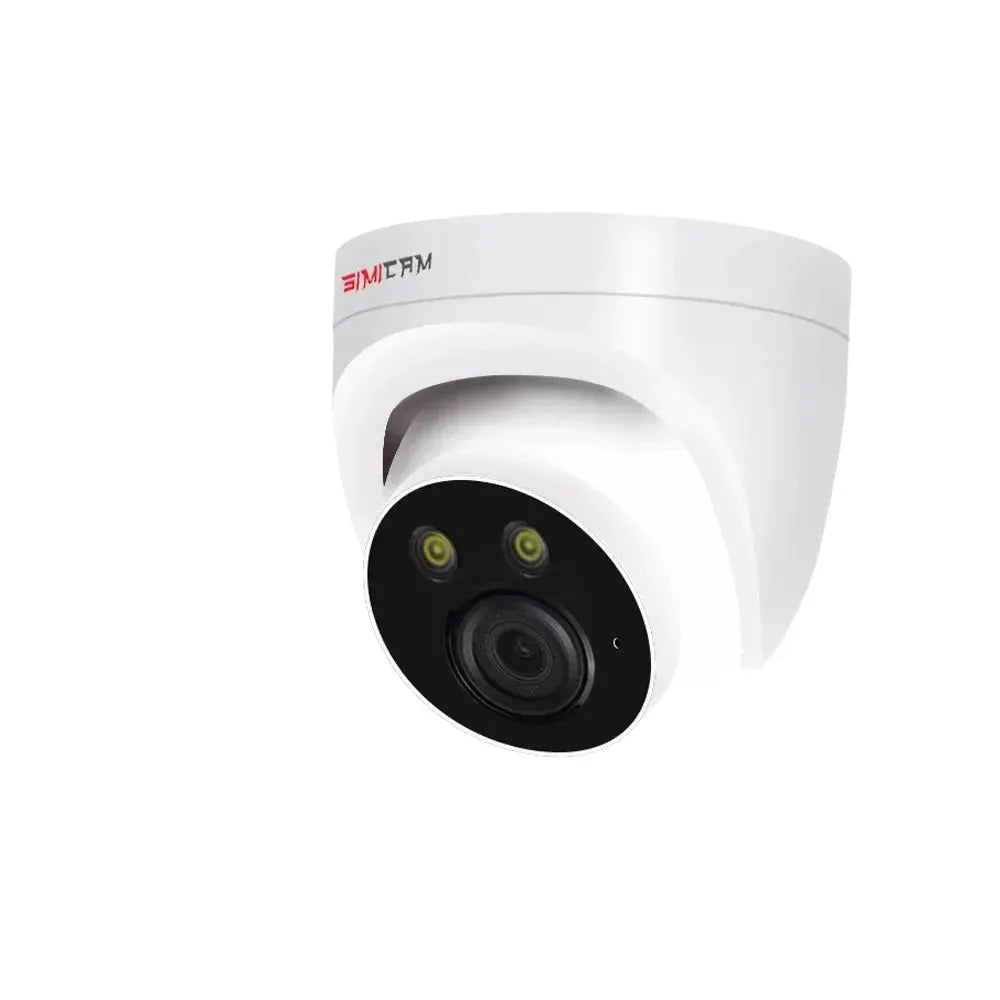 SIMICAM 4K 8MP IP Dome Camera PoE ONVIF Night Vision 150ft Audio H265 CCTV NVR - stepyours.com