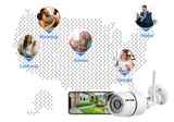 4MP Outdoor WiFi Bullet IP Camera - Weatherproof 1080P Security Hooks - stepyours.com