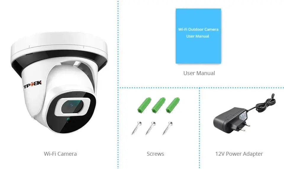 4MP Indoor WiFi Security Camera With Motion Detection CamHi - stepyours.com