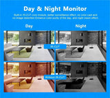 Susikum 1080P WiFi IP Camera With Two Way Audio Pan Tilt RJ45 Port - stepyours.com