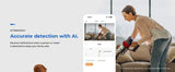 IMILAB C22 Indoor Baby Monitor AI Detection 360 PTZ Night Vision Xiaomi Home App - stepyours.com