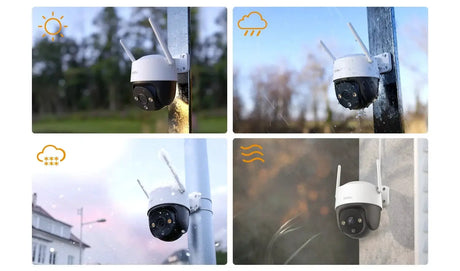 IMOU Cruiser SE Plus Outdoor PTZ WiFi Camera - Color Night Vision AI Detection - stepyours.com