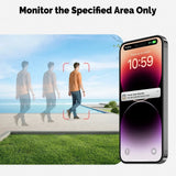MOES Solar Powered WiFi Security Camera 4MP IP65 Waterproof Alexa Google Home - stepyours.com