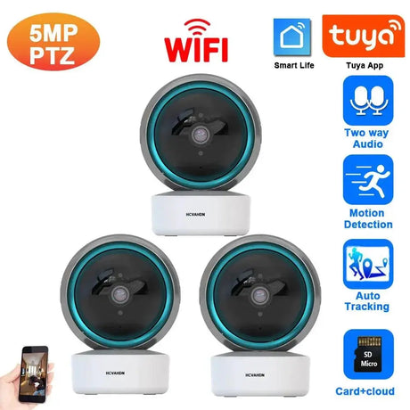 Tuya Smart Life 5MP Wireless Security Camera With PTZ