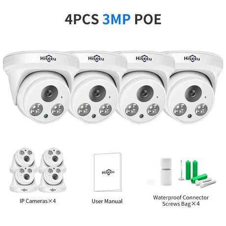 Hiseeu Dome CCTV Camera Ultimate Home Security Solution