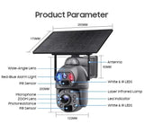 SHIWOJIA Solar 4G Security Camera With 360 Night Vision And 36X Zoom - stepyours.com