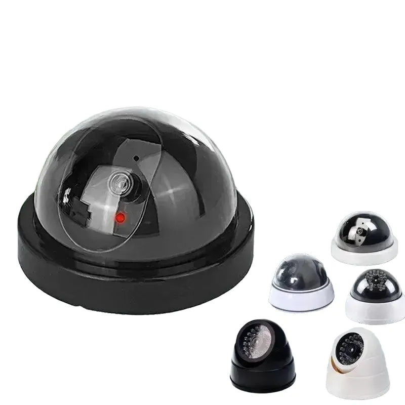 Dummy Security Camera Red LED Light For Home Safety