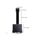 Upgraded Version 4K HD Mini WiFi Camera Supports Remote Viewing Motion Detection Home Nanny Style DIY Camera Supports SD Card