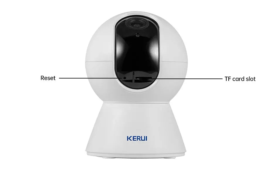 KERUI K259 5MP WiFi Indoor IP Camera With Tuya Smart App AI Tracking - stepyours.com