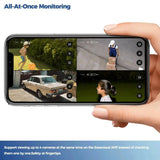 ALEVIO 2.5K Solar Outdoor Wireless Security Camera - AI Detection - stepyours.com
