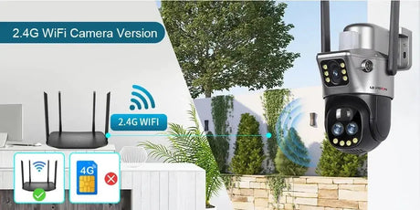 LS Vision Dual Screen Solar Camera 4G WiFi Outdoor Security 10X Zoom IP66 - stepyours.com