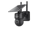INQMEGA 3MP HD Outdoor Wifi 4G Mini Solar Battery PTZ Camera