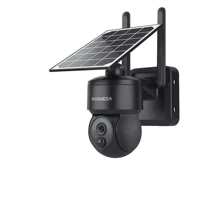 INQMEGA 3MP HD Outdoor Wifi 4G Mini Solar Battery PTZ Camera