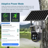 LS Vision Dual Screen Solar Camera 4G WiFi Outdoor Security 10X Zoom IP66 - stepyours.com