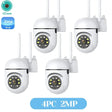 Smart 4MP Wireless Outdoor PTZ Camera With AI Auto Tracking Night Vision - stepyours.com