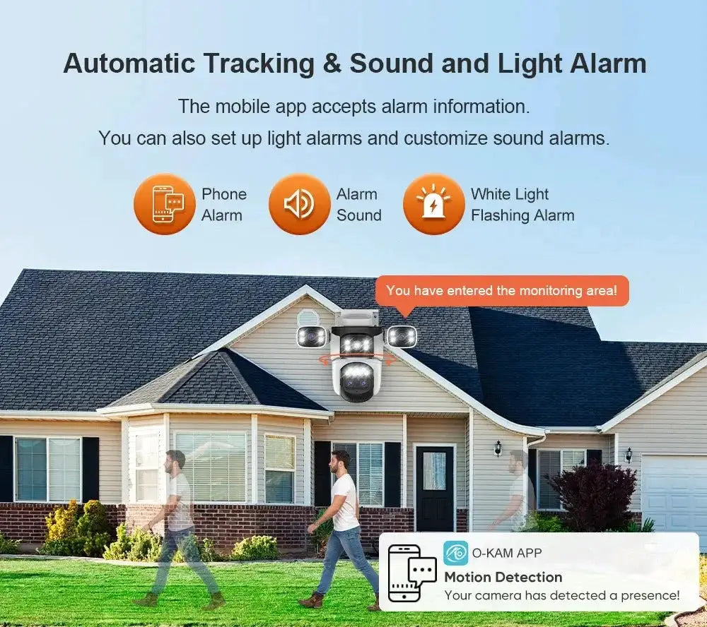 LS Vision LS - WL320 - 10X Outdoor PTZ Camera With Auto Tracking AI Pro - stepyours.com