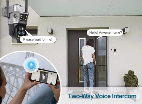 LS Vision Dual Screen Solar Camera 4G WiFi Outdoor Security 10X Zoom IP66 - stepyours.com