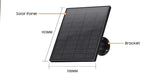 SHIWOJIA 3MP 4G Solar Cameras Wireless 360 Degree PTZ