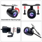 Hippcron Front And Rear Reverse Camera Night Vision Waterproof Distance Scale - stepyours.com