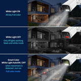 8MP Outdoor IP Camera With Color Night Vision Alerts
