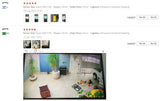 4K 8MP outdoor security camera feed of a home garage with plants, toys, and a parked vehicle.