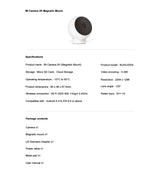 Xiaomi Smart IP Camera Standard Edition 2K HD Infrared Night Vision AI Alarm - stepyours.com