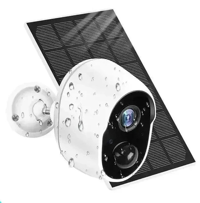 Solar Powered Outdoor WiFi Surveillance Camera for Home