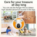 IMOU Ranger Mini 3 to 5 MP IP Camera - 360 Degree Surveillance with AI Detection - stepyours.com