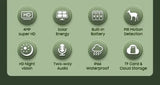 INQMEGA Solar 4G Outdoor Security Camera With Solar Panel