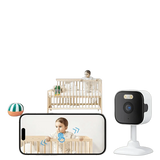 BESDER 5MP Mini Cube Camera - AI Human Detection and Two - Way Audio - stepyours.com