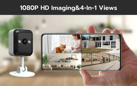 JOOAN 1080P WiFi IP Camera Outdoor Surveillance 5X Digital Zoom Night Vision - stepyours.com
