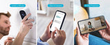 4MP WiFi IP Camera Rechargeable Battery Outdoor Security Camera Night Vision - stepyours.com