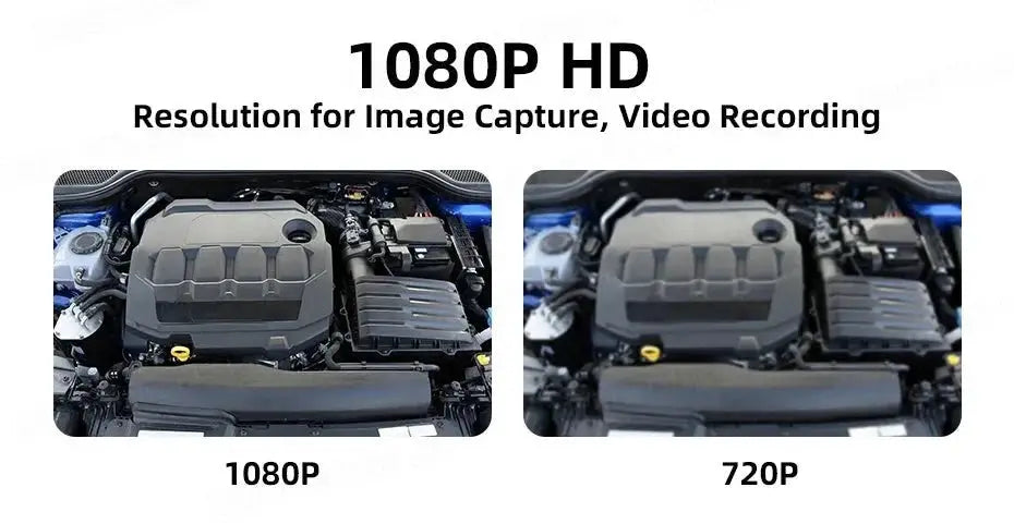 Industrial Endoscope Camera 2.4 Inch IPS LCD 1080P IP67 Waterproof Borescope - stepyours.com
