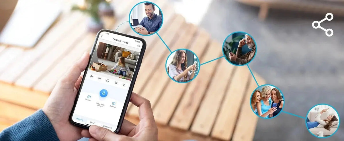 4MP Wireless Battery Outdoor Security Camera With Color Night Vision Live Alerts - stepyours.com