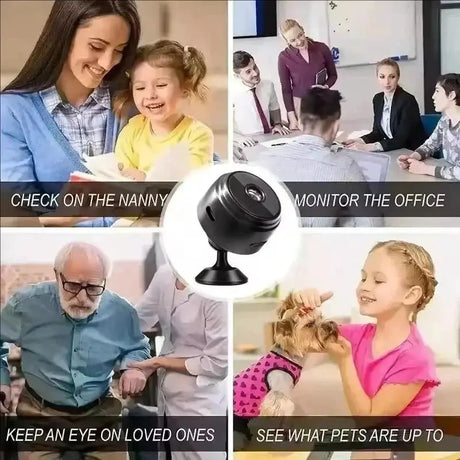 A9 WiFi Mini Camera - 720P HD Security Monitoring And Night Vision - stepyours.com