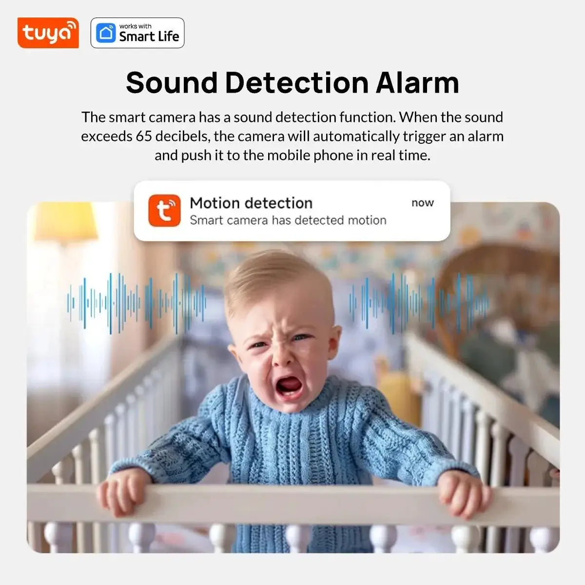 3MP HD Tuya Smart Indoor Outdoor Security Camera With Color Night Vision - stepyours.com