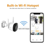 Imou Bullet 2C AI Surveillance Camera 2MP Weatherproof