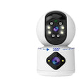 4MP Smart Dual Lens Baby And Home Security PTZ Camera